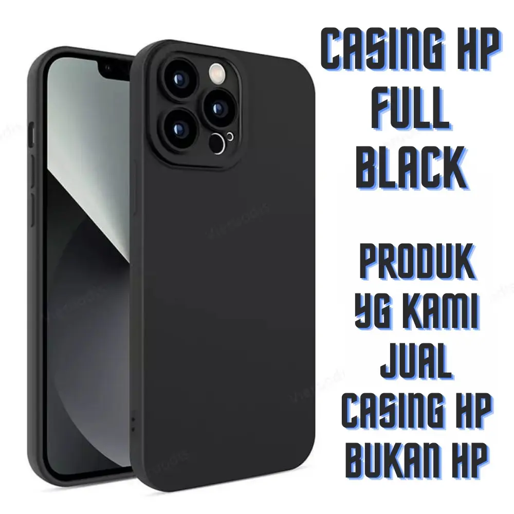 CASING/CASE RDM* NOTE 10 / 10 PRO / 9 / 9 PRO CASING FULL BLACK ZONA IMPORT