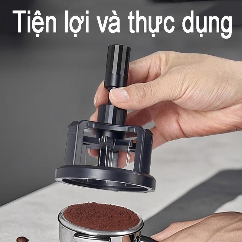 Sẵn sàng giao hàng / Dụng Cụ Đánh Tơi Khuấy Bột Cà Phê 51/53/58mm | WDT Coffee…