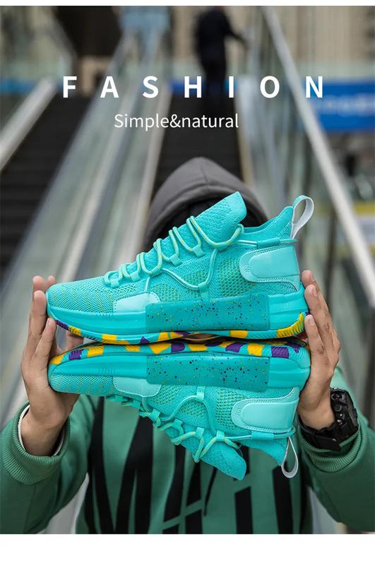Product Introduction of Basketball shoes for men breathable sports shoes High Tops Women basketball sneakers athletics basket shoes outdoor male sneakers non-slip running shoes size 36-45 35