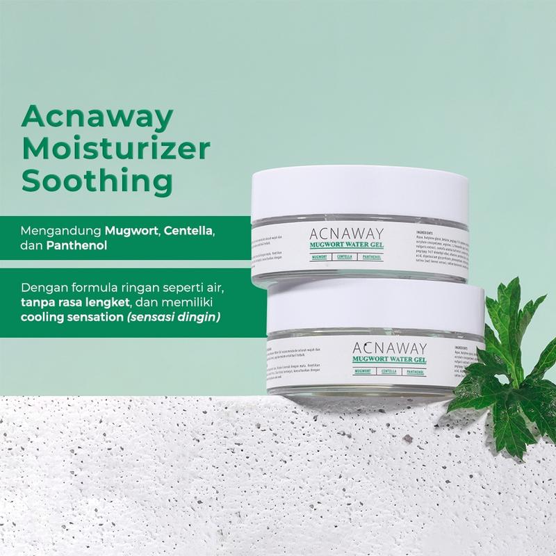 ACNAWAY Bundle Acne Kill Kit 3 in 1 - Mugwort Moisturizer + Mugwort Gel Mask + Stubborn Cream 2