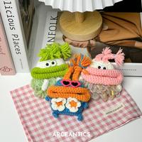Gambar ARCEANTICS - Airpods Case Crochet Sausage Mouth Gen 1 2 3 4 PRO Soft Silicone - Long Frizzy, Airpods Gen 1/2 dari Arceantics Kota Tangerang 4 Tokopedia