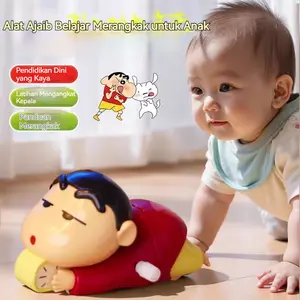 Mainan Merangkak Crayon Shin-chan / Boneka Bayi Merangkak / Mainan Edukasi Anak Usia Dini