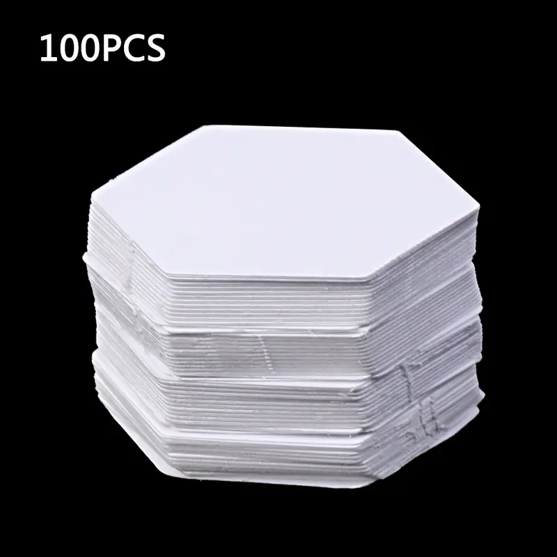 Bộ khuôn hình lục giác, HENGy, 100 mẫu chần bông giấy, Phụ kiện và vật tư mẫu 8