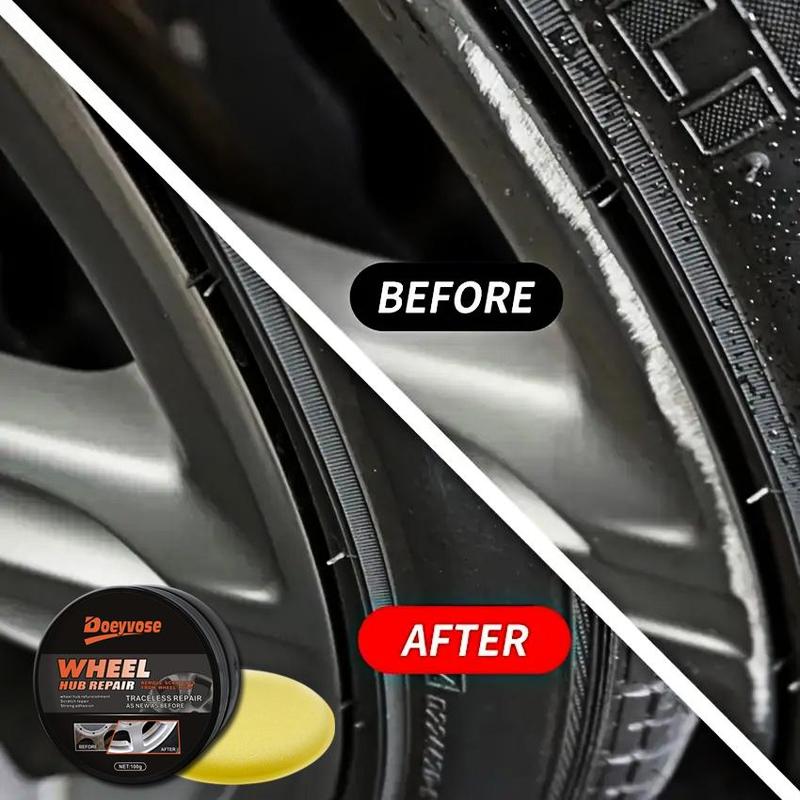 Product Introduction of Car Wheel Scratch Repair Cream, Car Wheel Scratch Refurbishment Polishing Cream, Car Wheel Maintenance Cream, Professional Car Care Product 4