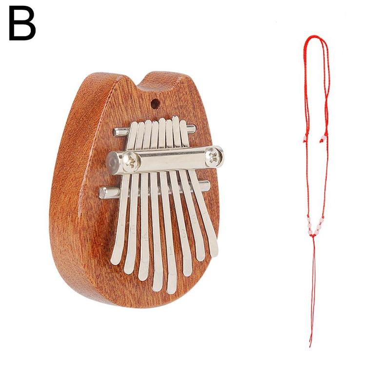 Product Introduction of Thumb Piano 8 Keys Mini Kalimba Transparent Bear Kalimba Piano Music Finger Piano Instrument M6H3 41