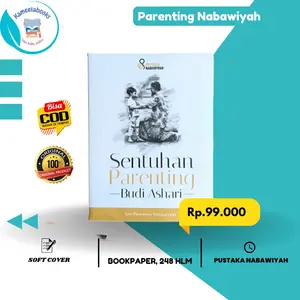 Buku Sentuhan parenting Ustad Budi ashari Penerbit Pustaka Nabawiyah Soft Cover