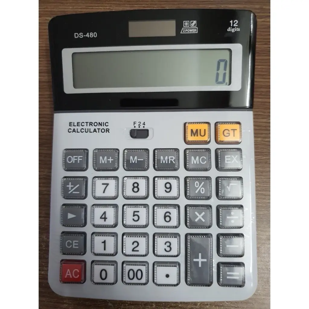 Máy tính bỏ túi DS-480 - Máy tính tiền DS480 nhỏ gọn, tiện lợi trong tính toán - máy tính văn phòng - máy tính cầm tay