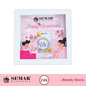 SMG Press Gift Series Happy Anniversary Frame Edition Emas Batangan Semar Nusantara