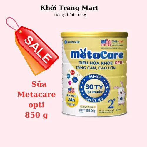 Sữa Metacare Opti Hộp 800 g _ Đủ Số _ Khởi Trang Mart