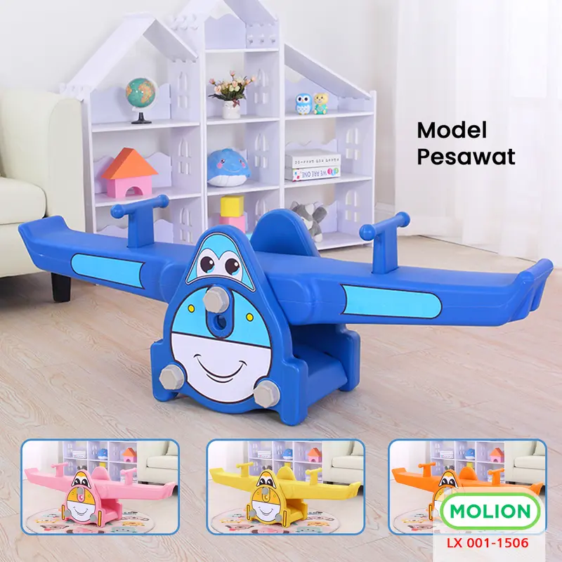 Mainan Jungkat Jungkit Anak Seesaw Prosotan Kuda Kudaan Permainan Plastik Mainan Anak Balance Lucu 001-M1503 7