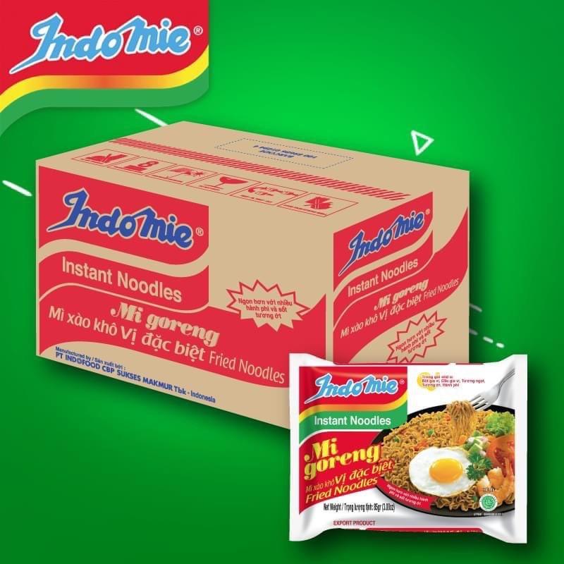 Mì trộn Indomie vị đăc biệt  - Hương vị đậm đà, thơm ngon mi tom