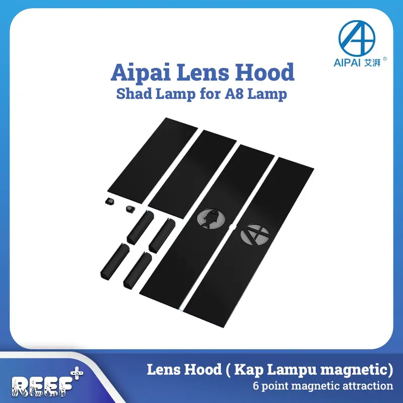 AIPAI Lens Hood - Shad Lamp For A8 Lamp - Kap Lampu Aquarium 2