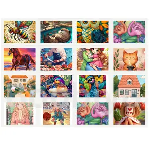 [Boobiyo] Diamond Painting Square / Kotak 30x40 No Frame