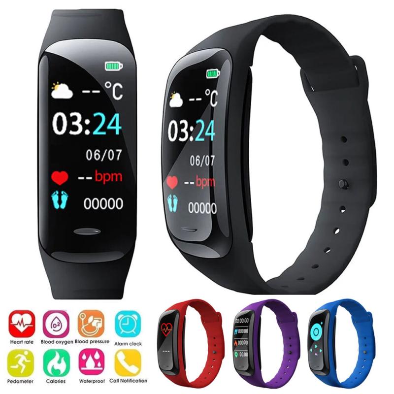 TikTok Shop Fitness Activity Tracker Blood Pressure Heart Rate Sport Fitbit Smart Watch 2024