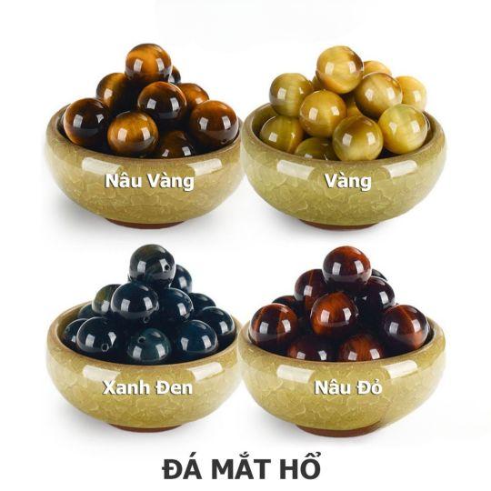 Product Introduction of Các loại Hạt Đá TA Mắt hổ dùng để làm vòng tay + vòng cổ 23