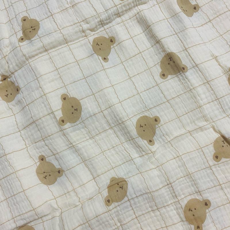 Khăn Xô Muslin Đa Năng 2 Lớp Siêu Thấm Hút Mềm Mại Cho Bé 2