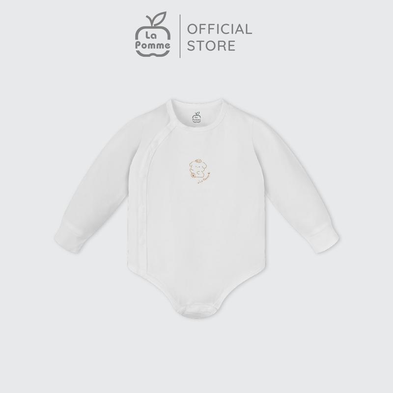  Body Chip Dài Tay La Pomme Puppy - Trắng 