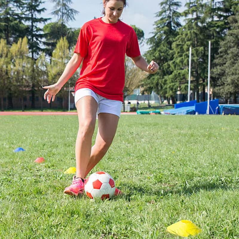 1 piece of football cone disk speed equipment marked with agile training logo, flat Kon bucket 4