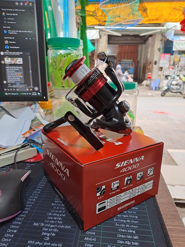 Máy câu cá Shimano Sienna FG 2019