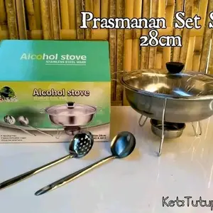 PANCI PRASMANAN SET TUNGKU KOMPOR MINI 28 CM