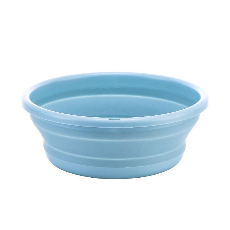 Folding Plastic Portable Washbasin, Silicone Glue Basin, Student Dormitory, Travel Outdoor Basin Xiado-Cb 3