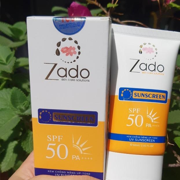 Kem Chống Nắng Zado 60ml SPF 50+ Nữ Làm Đẹp Da 4