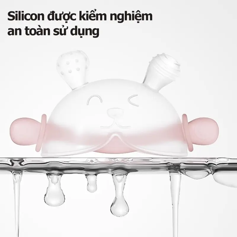 Gặm nướu cho bé ECO silicon siêu mềm tiệt trùng an toàn giảm ngứa hiệu quả 1