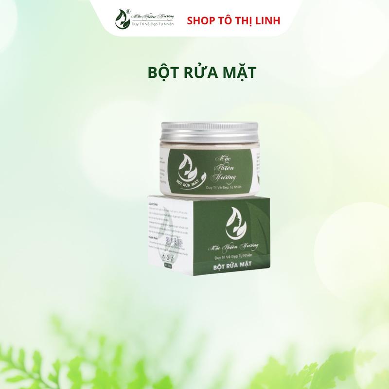 Bột Rửa Mặt Làm Sạch Da, Kiềm Nhờn Mộc Thiên Hương Skincare Nữ Cleansing