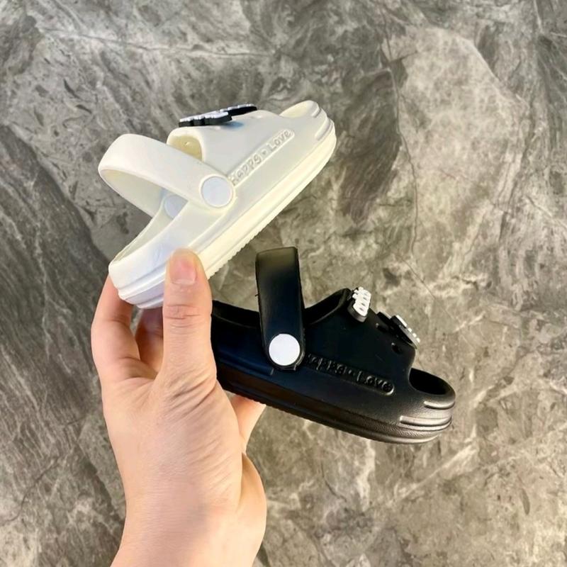 Dép sục cross cho bé họa tiết 3D đáng yêu, siêu nhẹ, êm chân Sandal cho bé tập đi