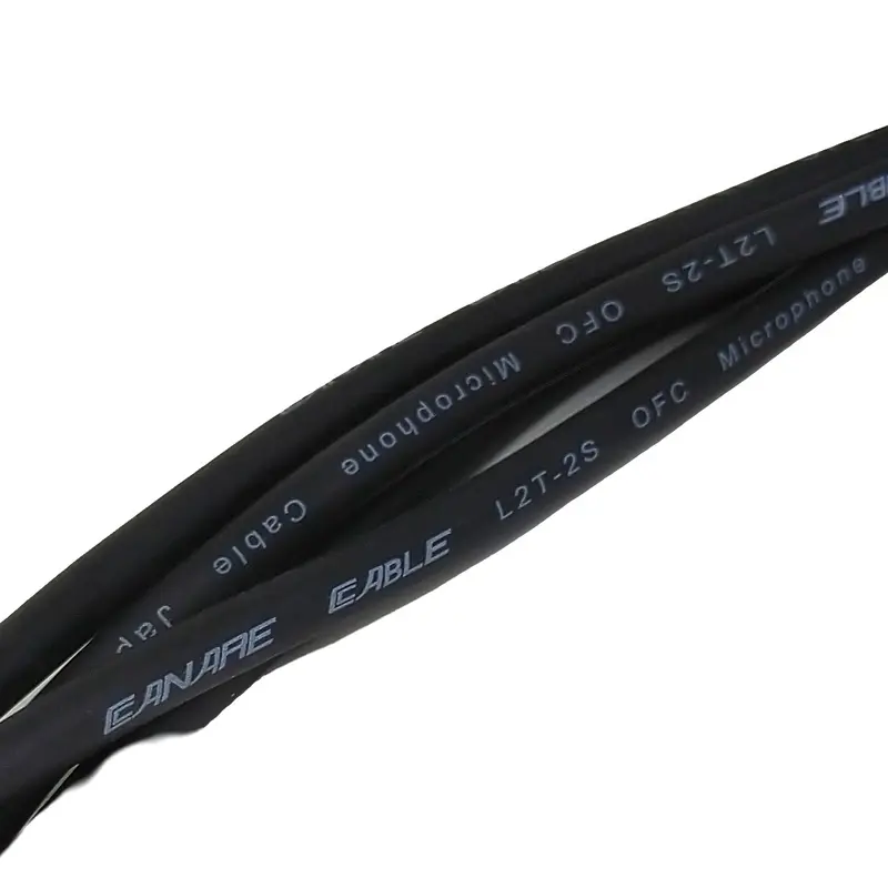 Kabel Mixer Ke Power Amplifier(1Pasang)/kabel xlr canon Female 3pin to RCA canare hitam 1meter 2meter 3meter 5meter Accessories 2