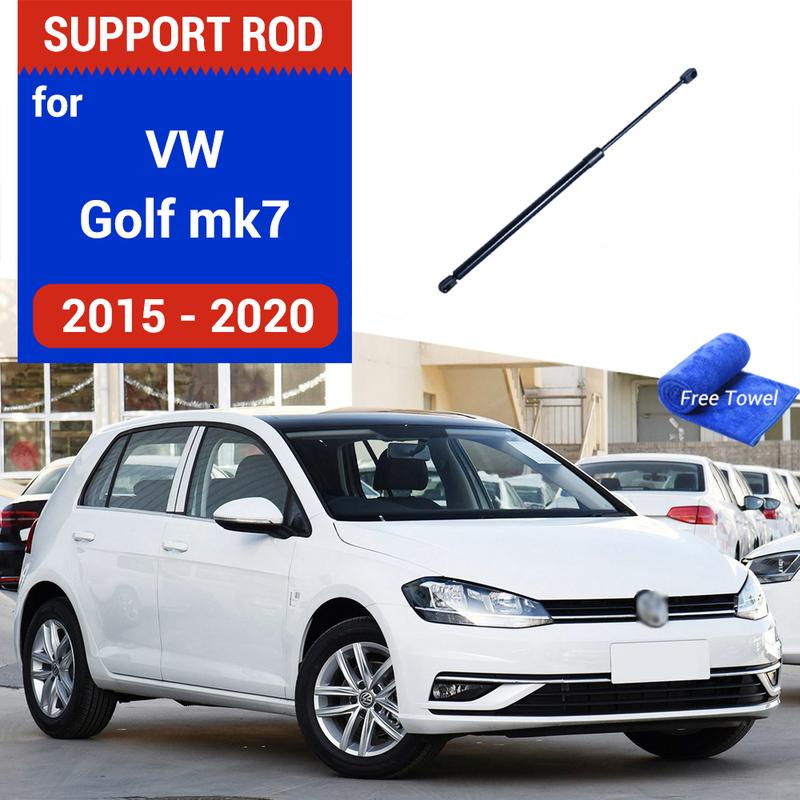 Product Introduction of Car Exchange Hood Cover Lifting Support Strut Bar for VW Golf7 Golf 7 7.5 2014-2015 2016 2017 2020 Hydraulic Rod Damper Absorber 0