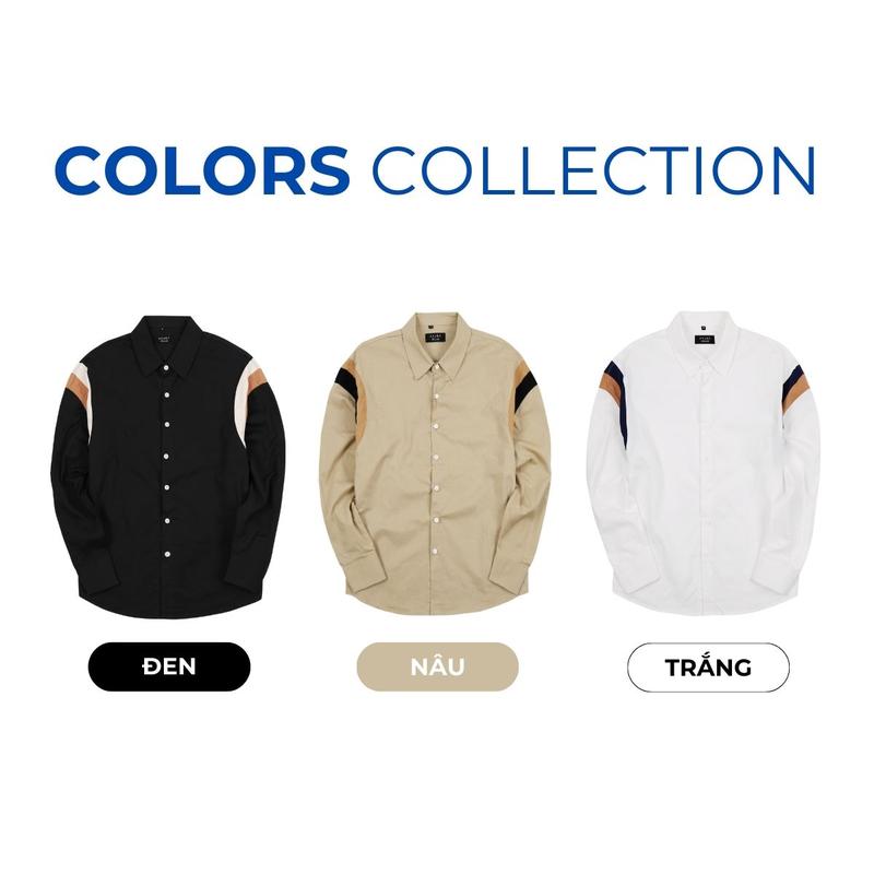 Product Introduction of Áo Sơ Mi Tay Dài AKUBA form Regular chất Cotton thoáng mát thiết kế hiện đại, phá cách | 02B0701 17