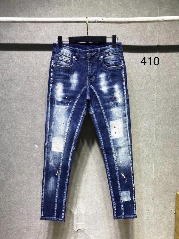 Quần jean dài nam boy phố họa tiết phẩy sơn trẻ trung chuẩn hàng shop Menswear 2000 Pants