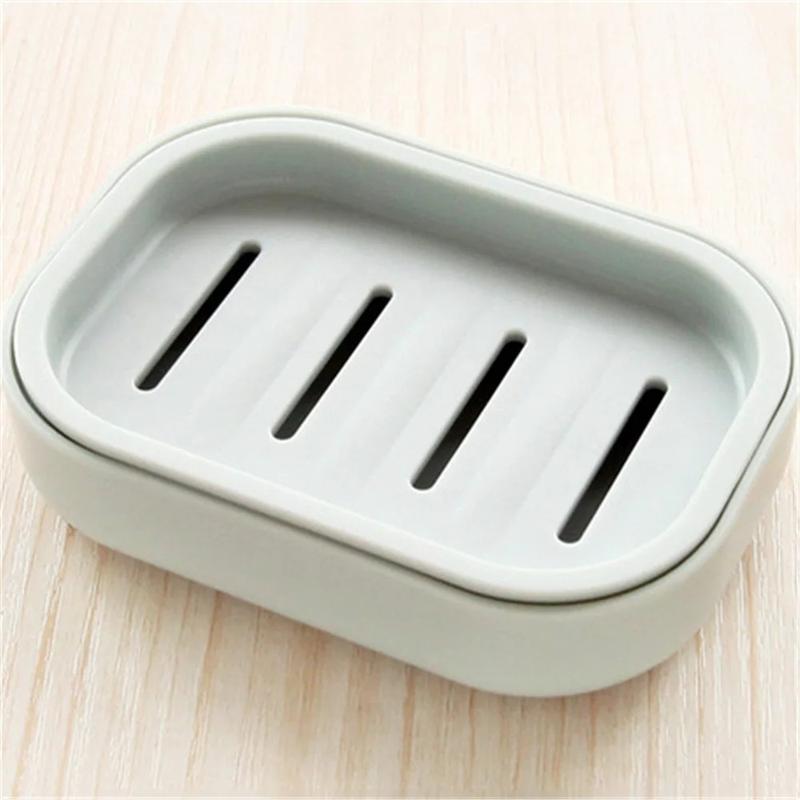 Product Introduction of New Bathroom Dish Plate Case Home Shower Travel Hiking Holder Container Soap Box Plastic Soap Box Dispenser Soap Rack Light 19