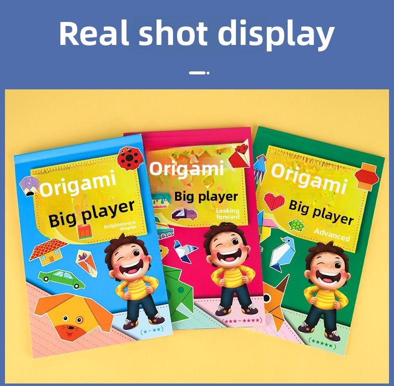 Product Introduction of Creative Origami Book 3D Paper Airplane Craft Kit For Kids Children Age 5-12 Educational STEM DIY Art Projects Step By Step Tutorials With Colorful Paper Sheets Indoor Rainy Day Activities Creative Fun Learning Toys 15