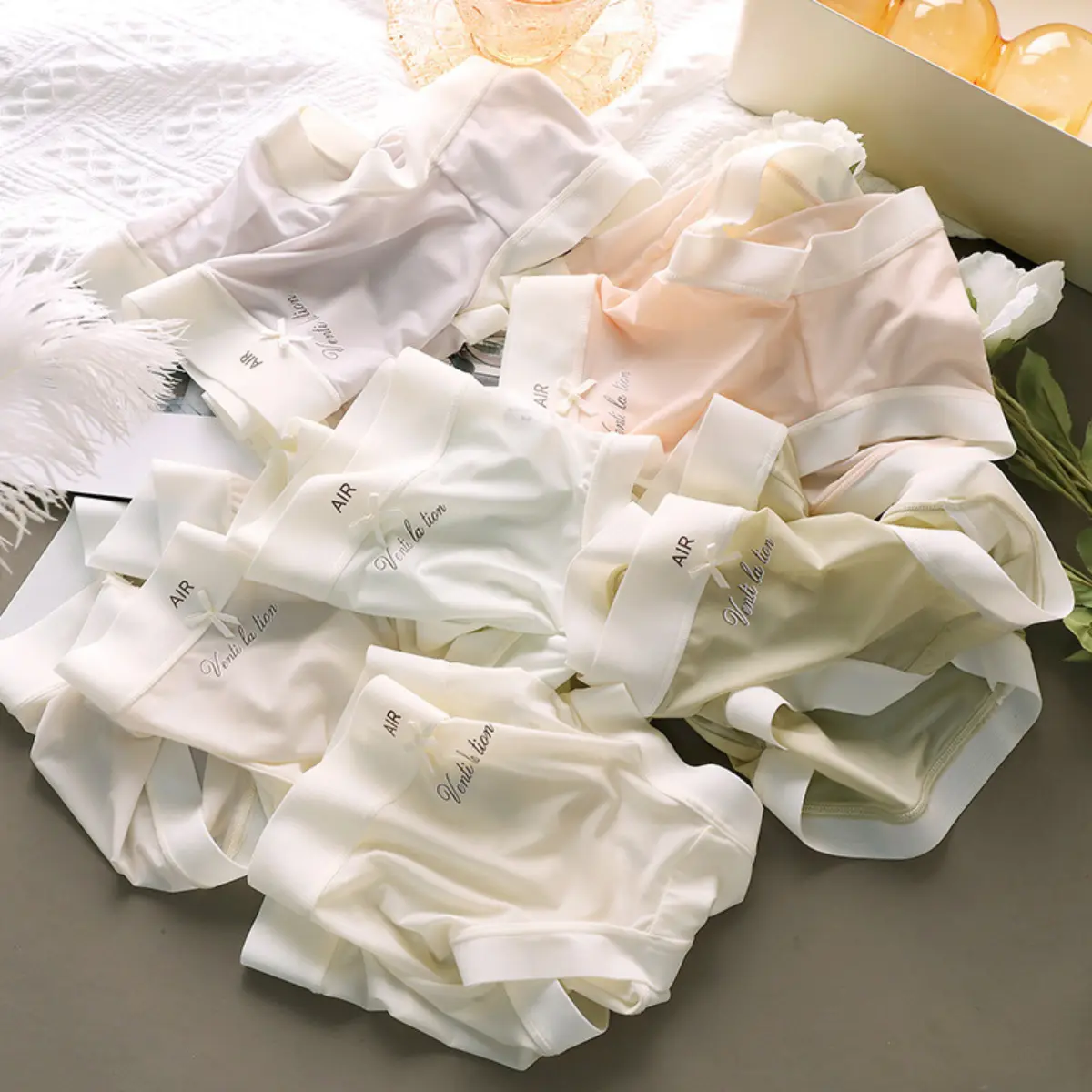 Combo 10 quần lót tàng hình bigsize cho nữ từ 35 - 95kg, chất su lụa mềm mát, không lộ viền, đũng chống khuẩn - mã 012 - Women Nhung Voi lot nu lót  xu quanlot tang