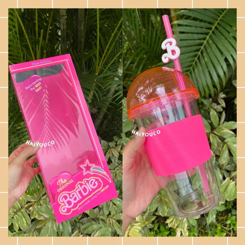 Tumbler Barbie The Movie CGV Cinema / Barbie Collectible Popcorn Box / Merchandise Barbie The Movie 0