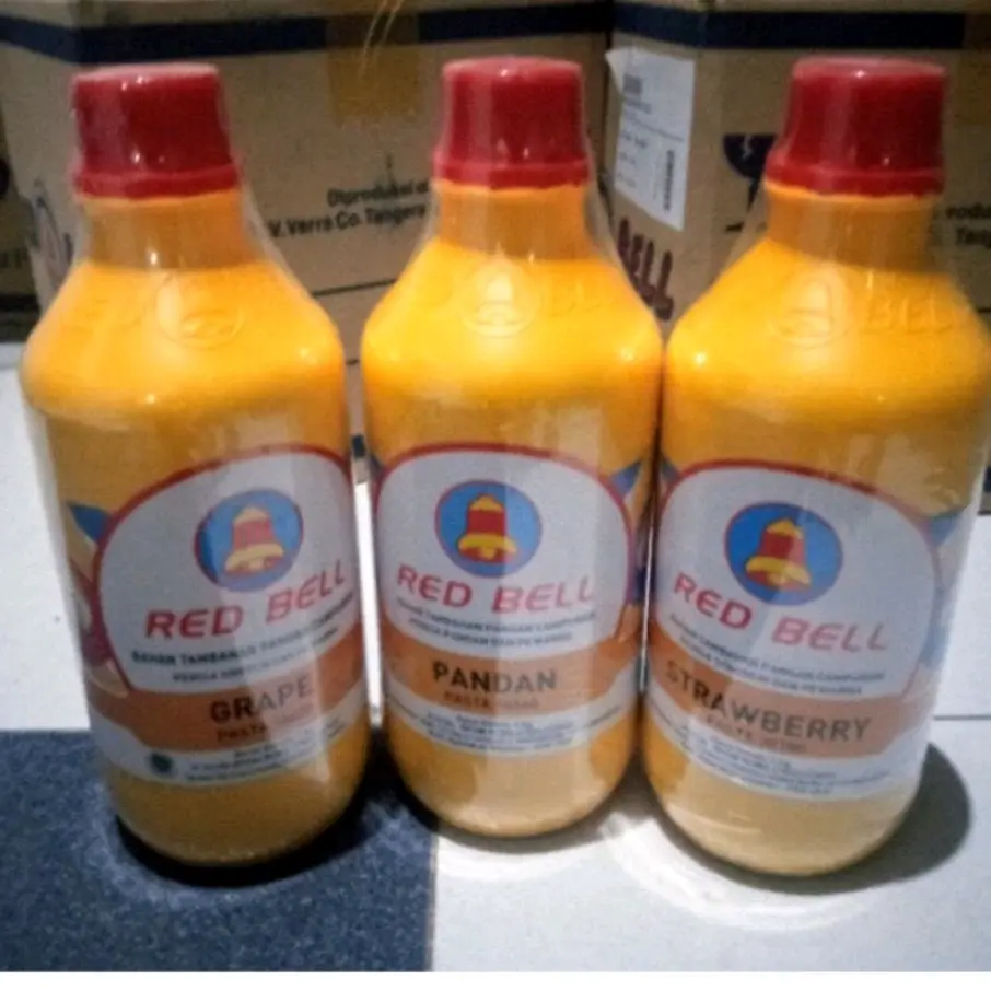 pasta redbell botol 1 kiloan aneka rasa