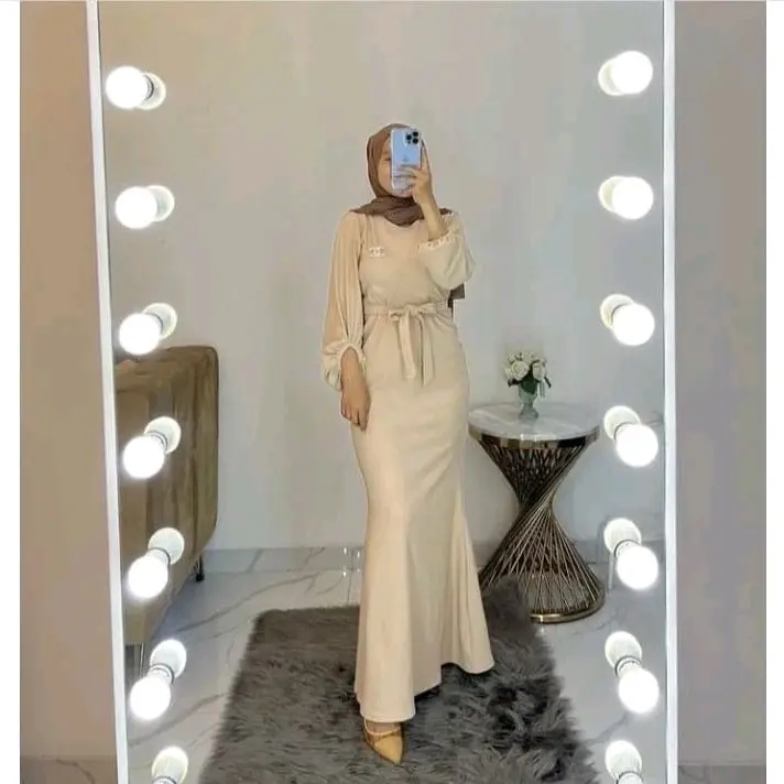 Azura dress - Baju kondangan Slim - dress kondangan tangan Balon Tali 4
