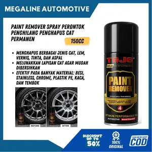 Paint Remover Perontok Untuk Semua Cat Penghapus Cat Kendaraan Dengan Cepat Dan Aman 150 CC