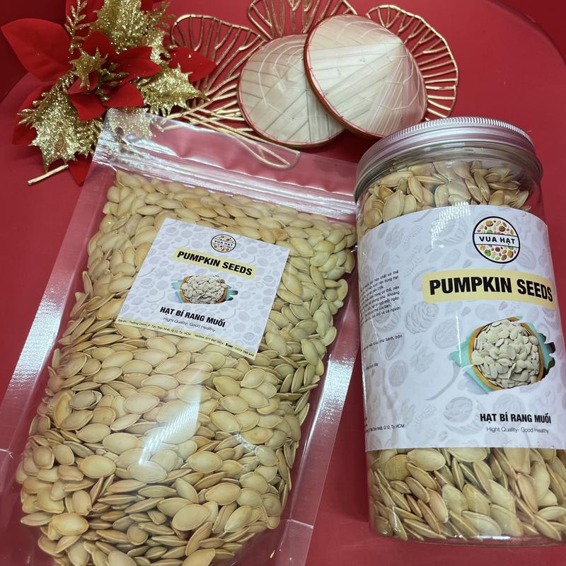 1 KG Hạt bí To rang củi loại 1 thơm ngon Snack Ăn Vặt Food Thức Ăn