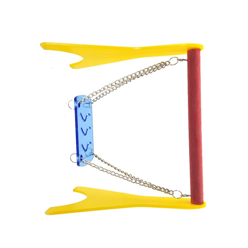 Pet Swing Rat Hammock Bite 18.5*10*18.5cm Yellow 3
