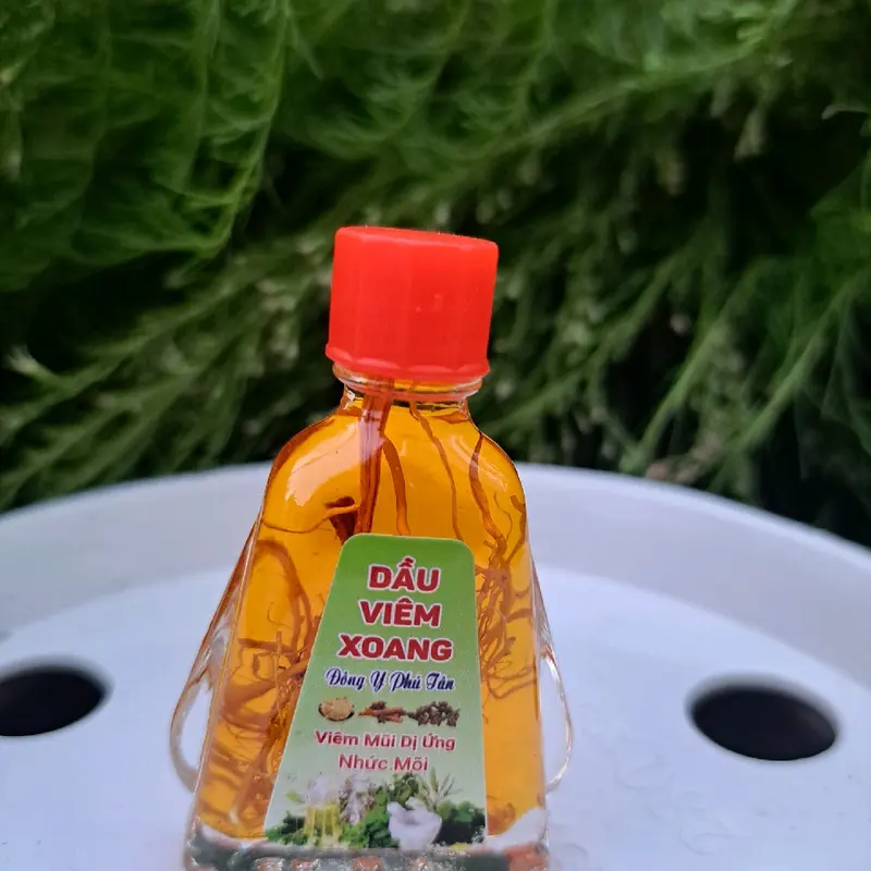 10 TẶNG 1 Combo DẦU VIÊM XOANG 10 CHAI 7ml rễ  hỗ trợ nhức mõi ngủ ngon chai to nóng thơm(tem xanh lá) 4
