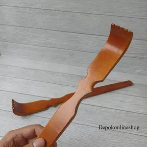 Alat Garukan Punggung Bahan Kayu Penggaruk Badan Menggaruk Kukur Gatal Tangan Bantu Garuk Back Scratcher