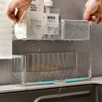 Gambar Vixplorn Rak Sponge Sabun Cuci Piring Wastafel Estetik Rak Cuci Piring Rak Dinding Wastafel Multifungsi Plastik Rak Dinding Wastafel Multifungsi  Rak Wastafel Tempat Penyimpanan Spons Rak Sponge Sabun Cuci Piring Rak Pengering Sponge Sabun - A-Transparan dari Vixplorn official Kab. Tangerang 5 Tokopedia