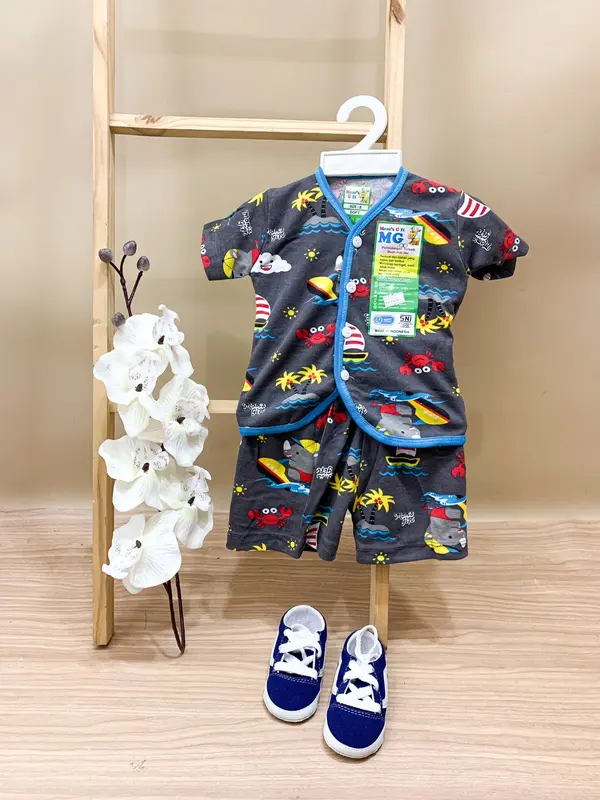 Mom Gift set Motif/ Stelan Anak New Born/ Baju Bayi/ Baju Anak Umur 1-3 Bulan/ Baju Anak Katun/ Baju New Born 4