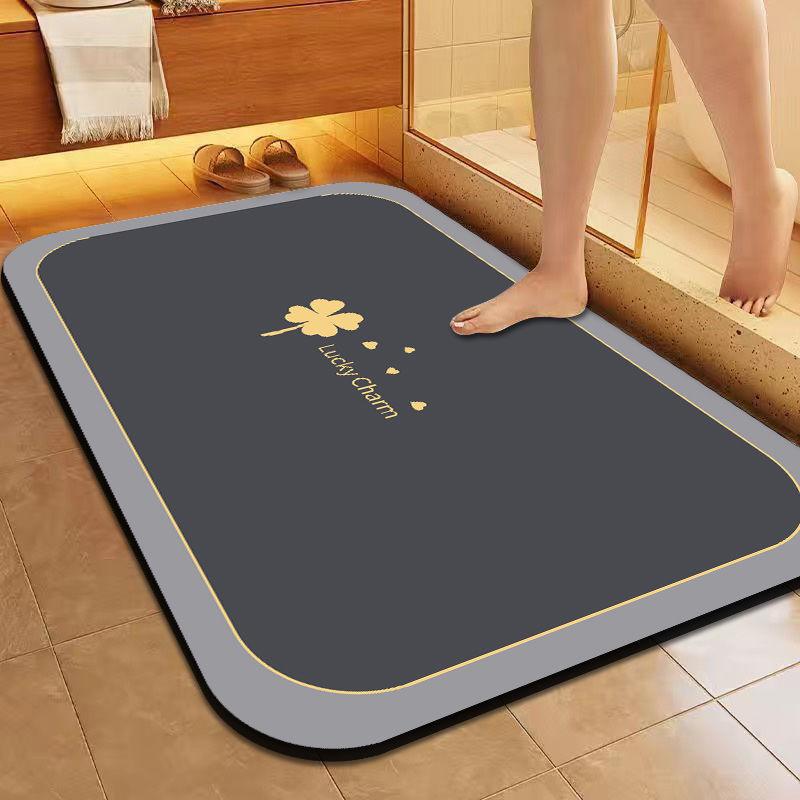 Tikar Lantai Penyerap, Tikar Tandas, Tikar Bilik Mandi Bilik Mandi Isi Rumah, Tikar Kaki Cepat Kering, Tikar Lantai Pintu Masuk Bilik Mandi, 2024 1