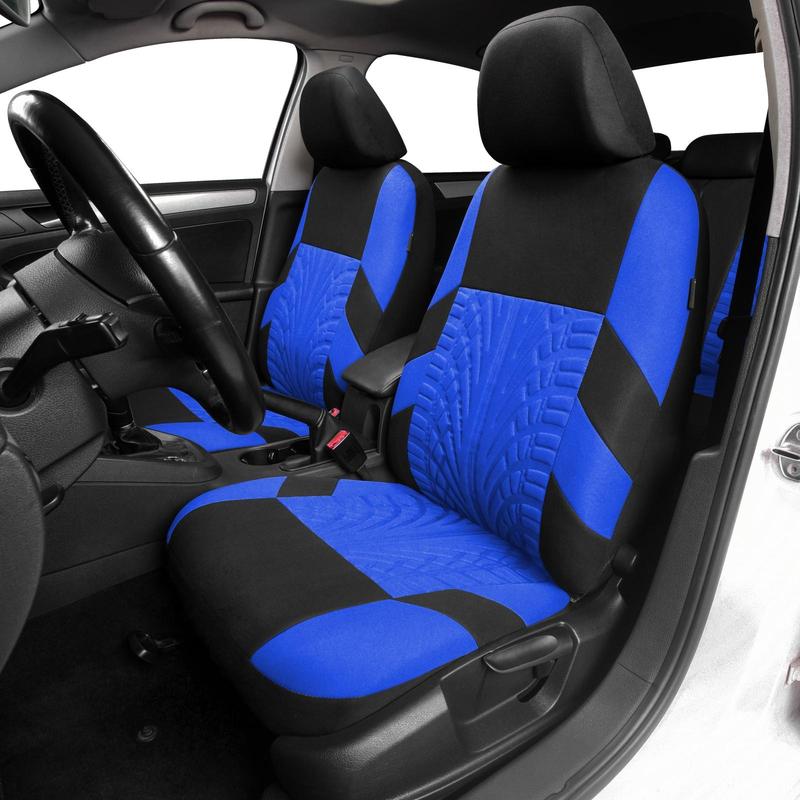 Universal Car Seat Protective Cover for 2 Front Seats, 2 Sets Breathable Car Seat Cover, Comfortable Car Seat Protector, Car Interior Accessory 4