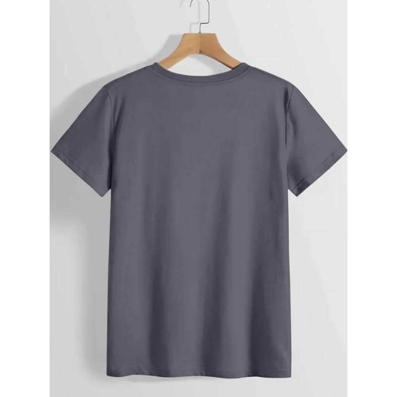 Women'S Faith Printed Round Neck Short Sleeve T-Shirt 6