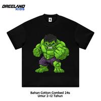 Gambar Dreeland Kids Kaos Anak Baju Anak Hulk / Kaos Tshit Marvel Avengers Anak Laki Laki Perempuan - Hitam, 1-2 Tahun dari DreelandOfficial Kota Bandung 3 Tokopedia